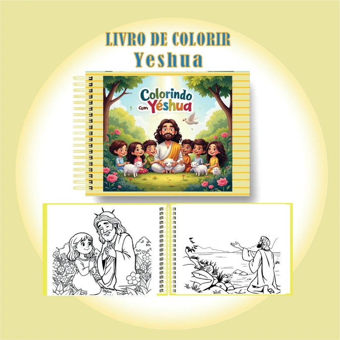 Yeshua com crianças